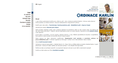 Desktop Screenshot of ordinace-karlin.cz